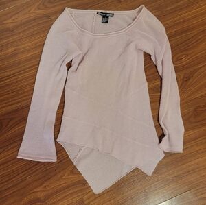 Elegant Lilac Crew Neck Sweater
